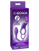 Fantasy C-Ringz - Ass-Gasm® Vibrating Rabbit-French Quarter Lingerie